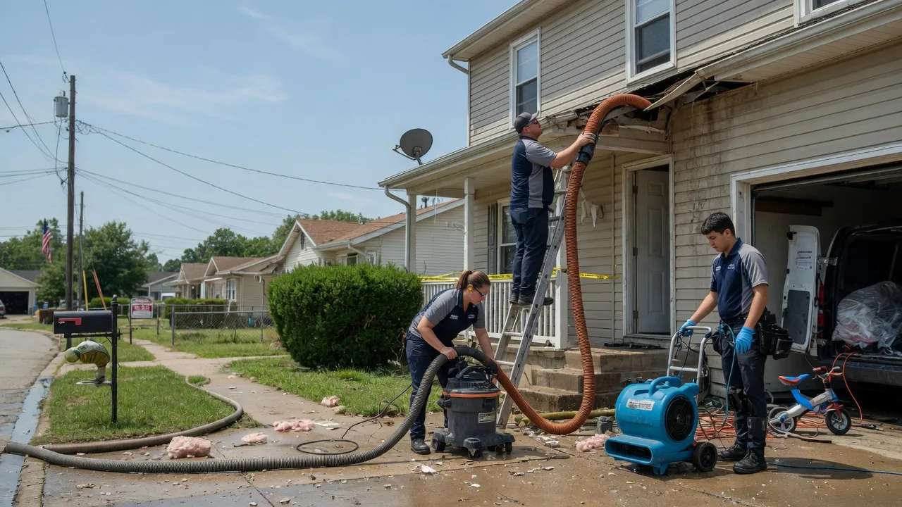 Water Damage Restoration in Butlerville, IN near me
